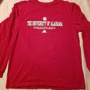 Adidas Alabama University Long Sleeve Tshirt